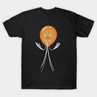 Gigantocyrpris -- Giant Hinge-Shelled Round Orange Shrimp T-Shirt